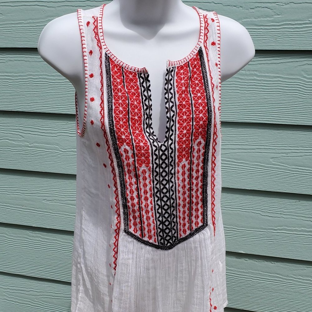 Lucky Brand Gauze Tank, Size XS, NWOT